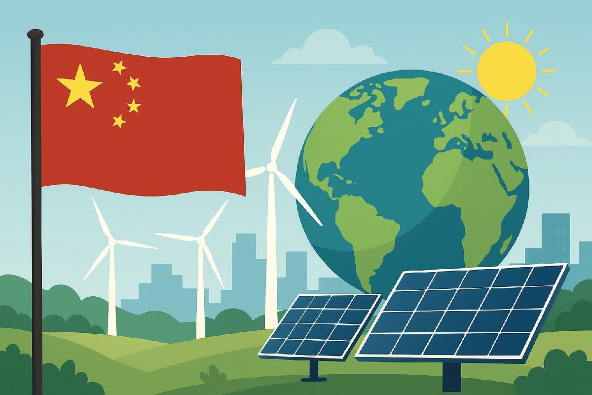 The world's largest solar farm on the world's highest plateau