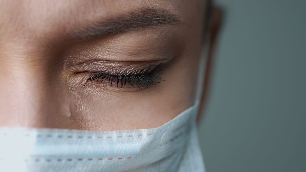 crying doctor